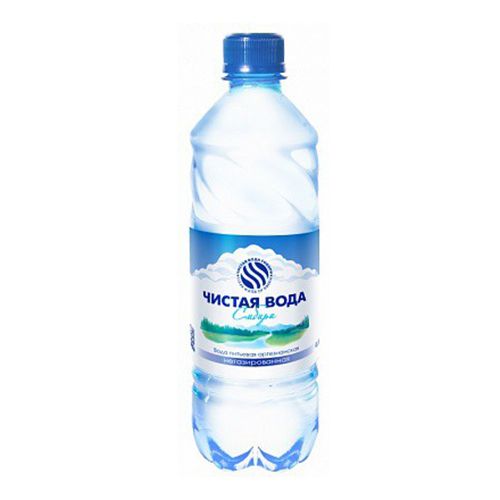 Вода Чистая вода Сибири 0,5 л