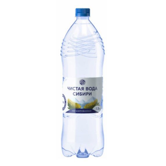 Вода Чистая вода Сибири 1,5 л
