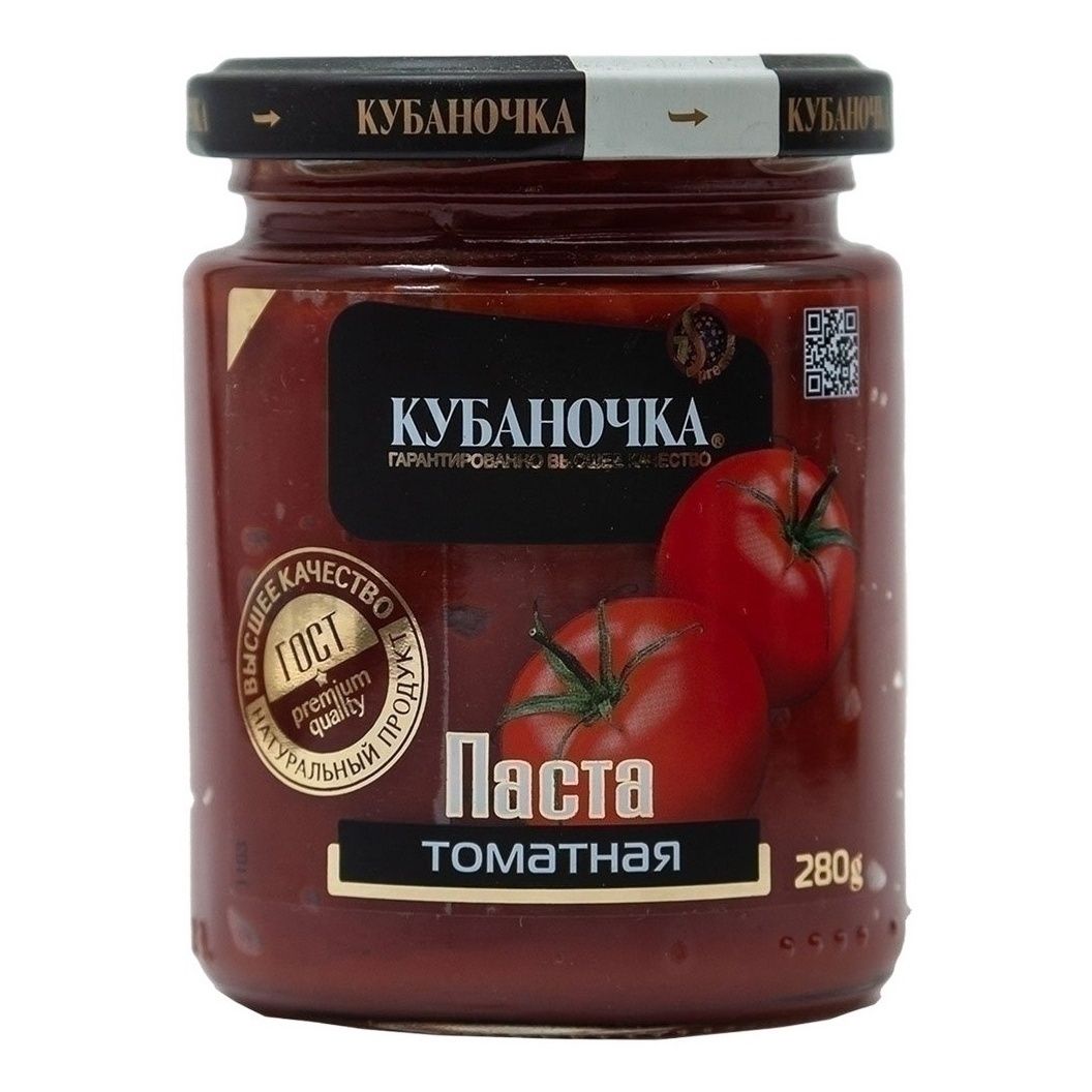 Томатная паста Кубаночка 280 г
