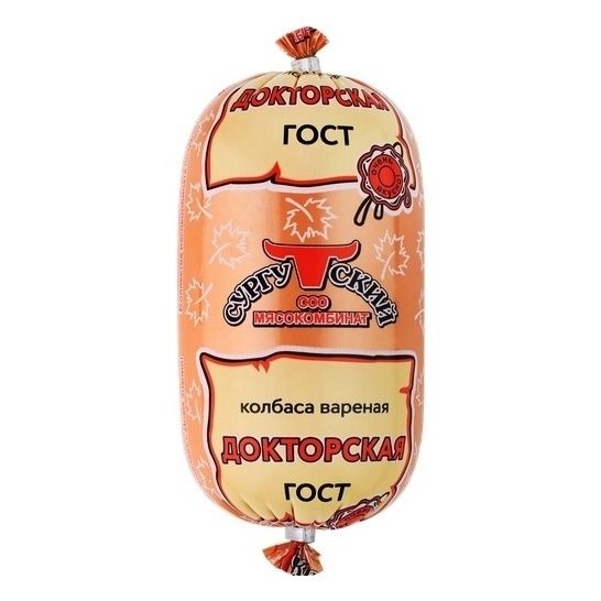 Колбаса вареная Сургутский мясокомбинат 500 г