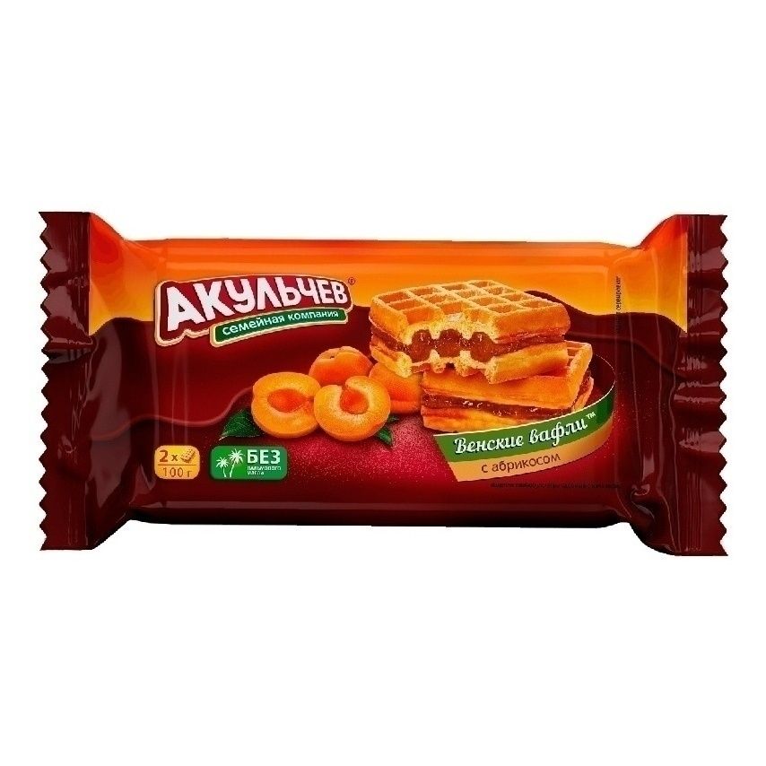 Вафли Акульчев 100 г