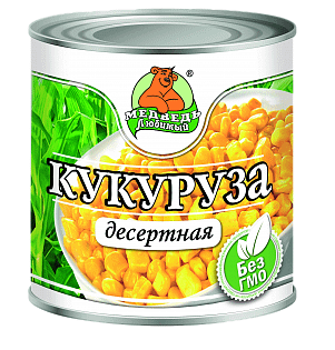 Кукуруза Медведь Любимый 212 г