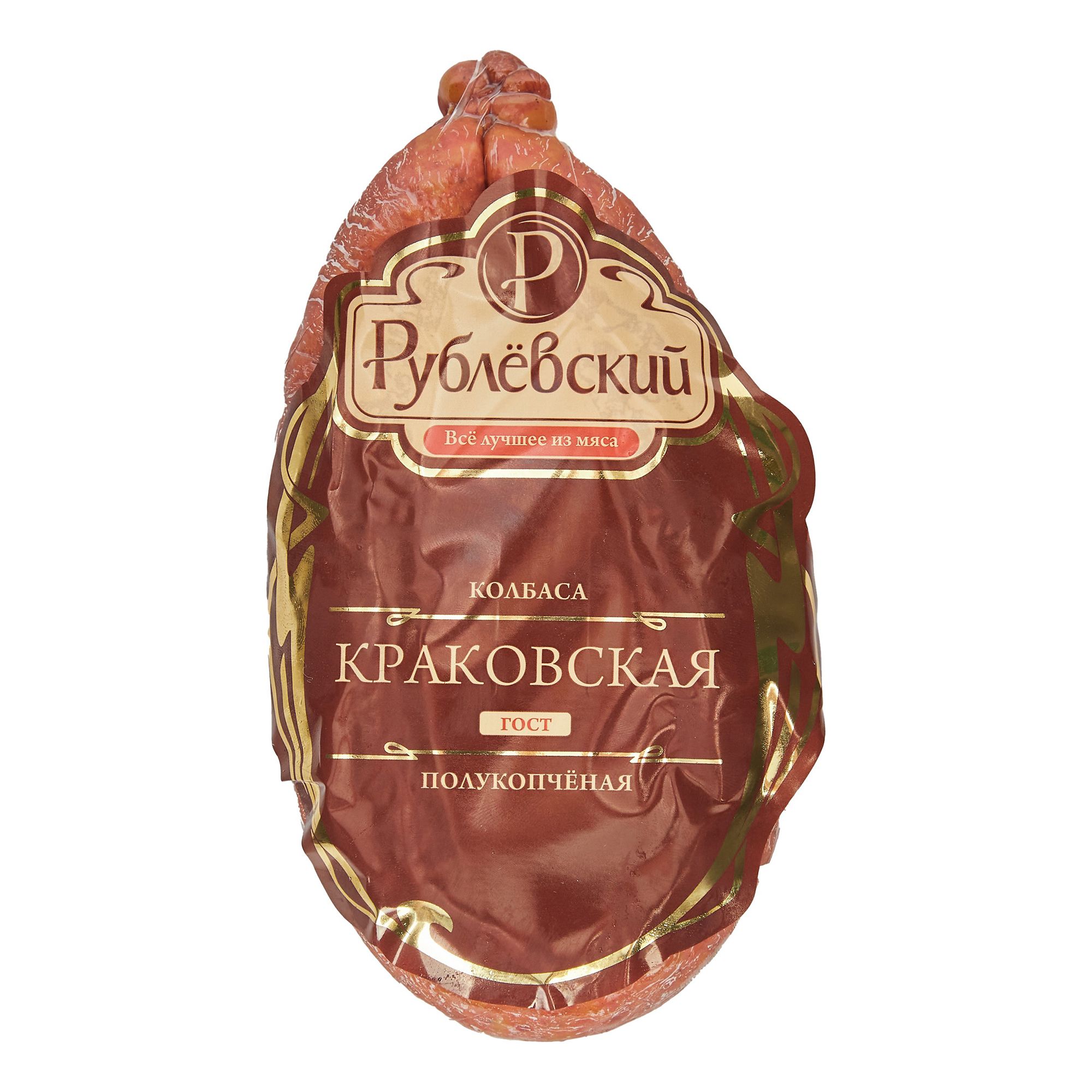 Колбаса полукопченая Рублевский 350 г