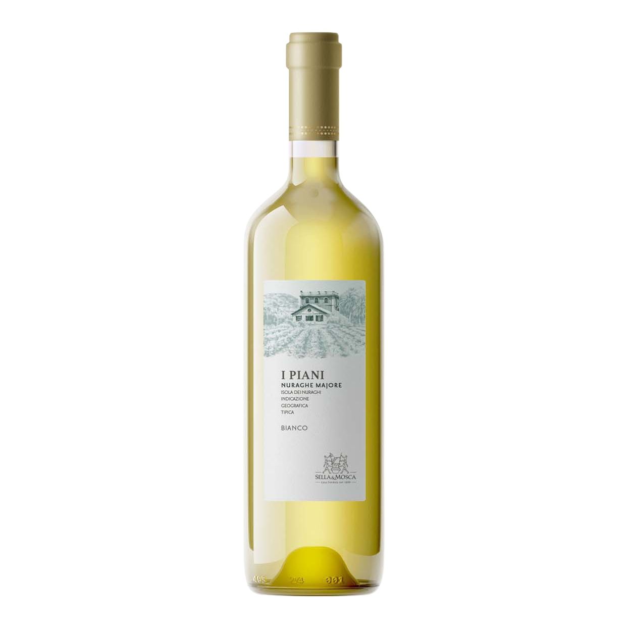 Белое сухое вино Sella & Mosca 0,75 л